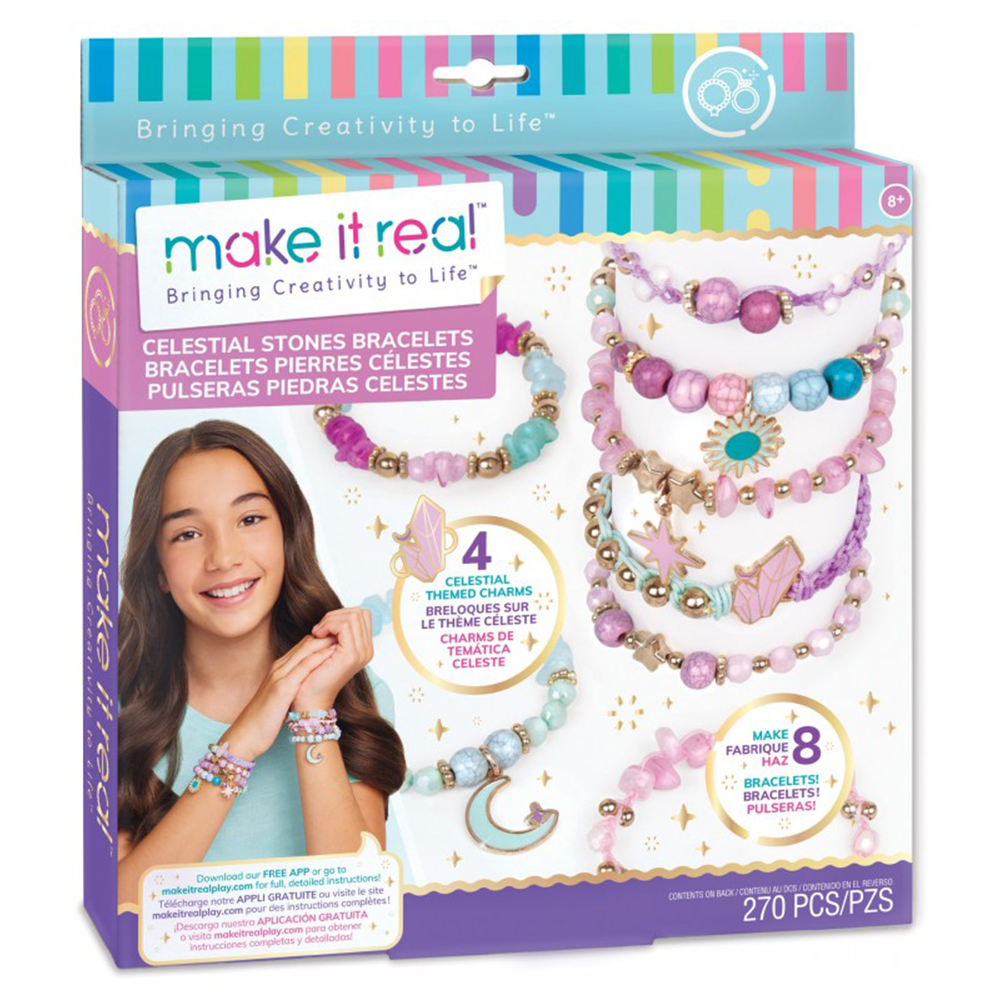 Make it Real Jewerly Celestial Stones Bracelets